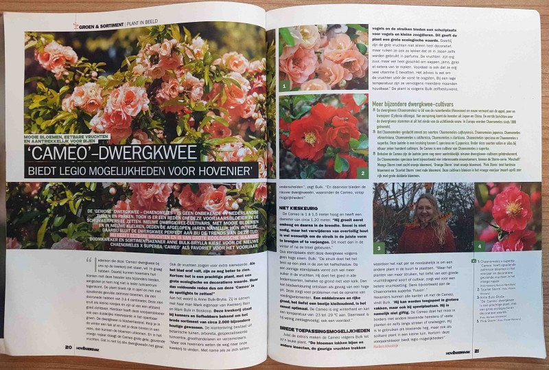 Hoeveniersvak maart 2019